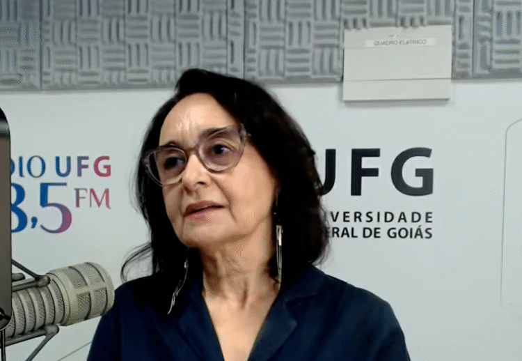 Sandramara, futura reitora da UFG | Foto: Reprodução