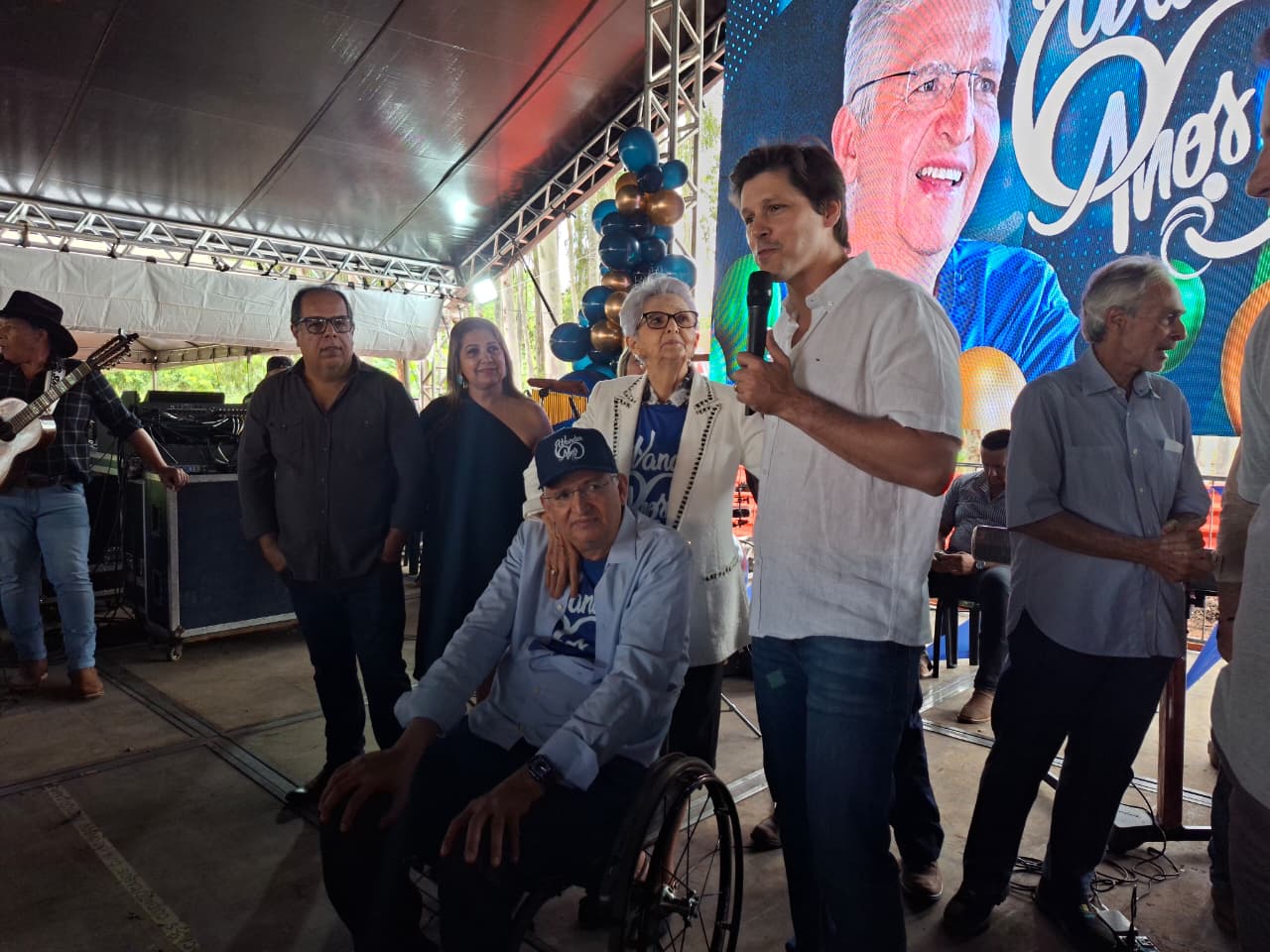 Festa, poder e bastidores: 10 imagens do aniversário de Wander Saraiva em Abadia