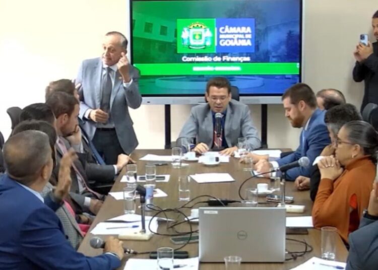 Sessão da Comissão de Finanças, Orçamento e Economia nesta 4ª feira (10) | Foto: Reprodução