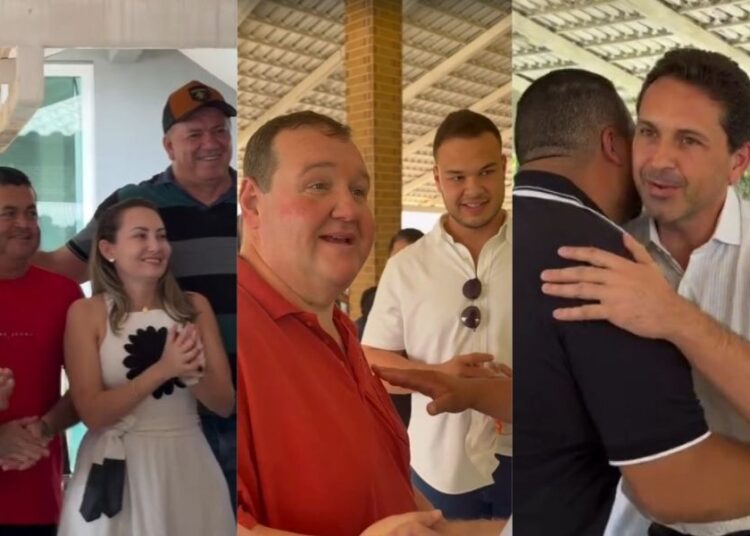Entre churrasco e discursos, confraternização política revela bastidores em Aparecida | Fotos: Reprodução IG