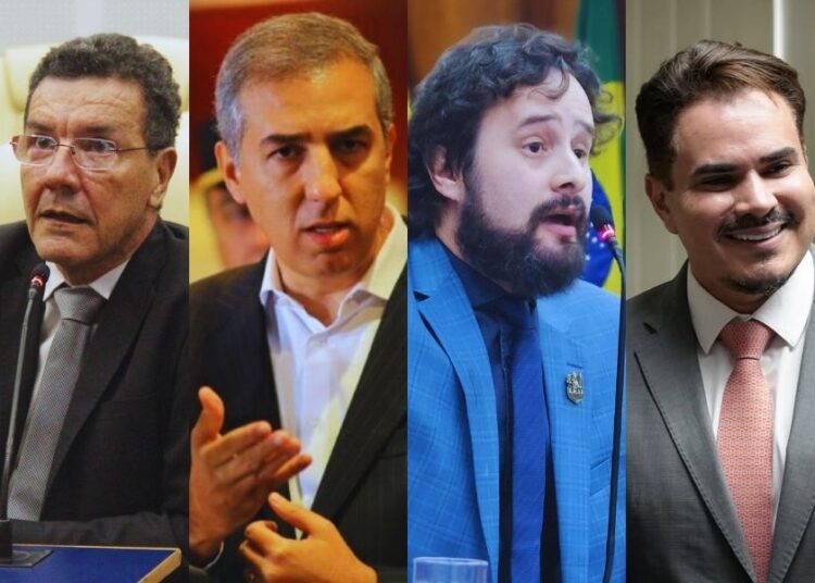 Professor Edward, Zé Eliton, Valério e Iure | Foto: Reprodução