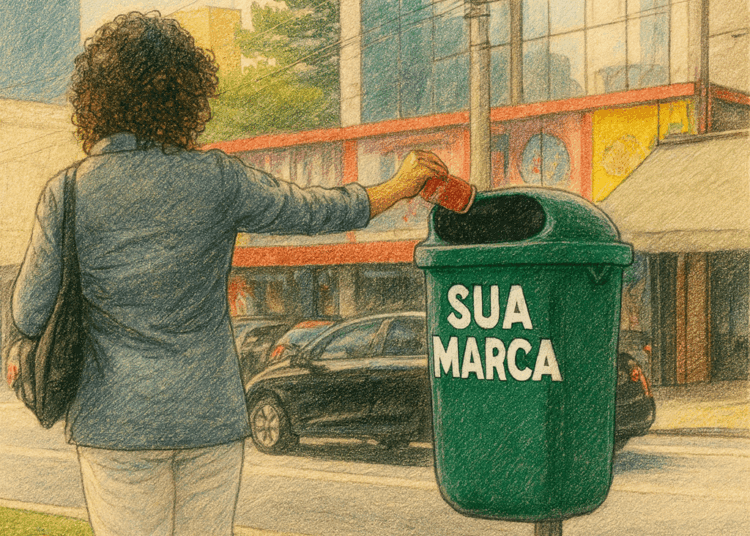 Aparecida autoriza instalação de lixeiras com propaganda por empresas e entidades