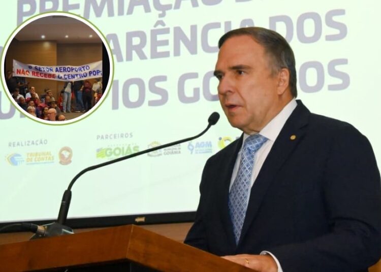 Prefeito de Goiânia durante evento do TCM | Foto: Prefeitura de Goiânia