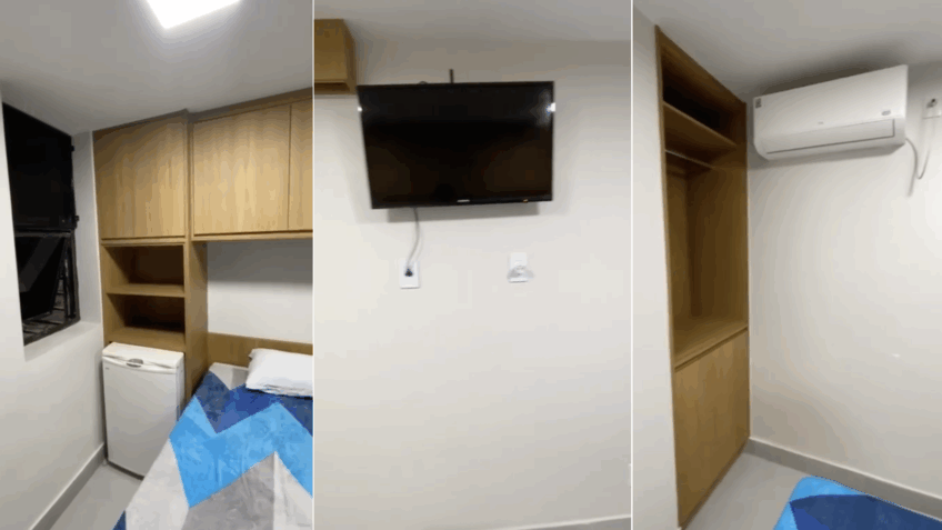 Bolsonaro reclama do ar-condicionado 