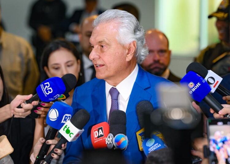 Caiado criminalidade em Goiás