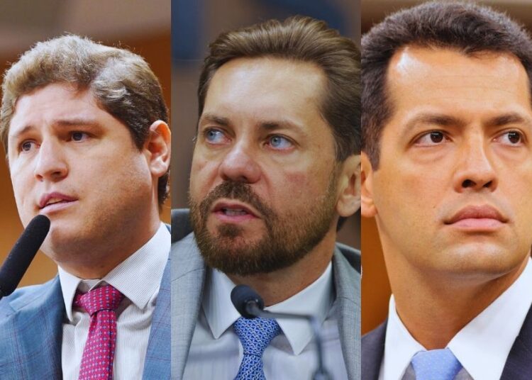 Lucas Calil, Bruno Peixoto e Thiago Albernaz | Foto: Reprodução