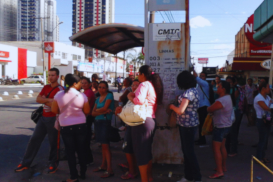 Greve Motoristas de ônibus Goiânia 