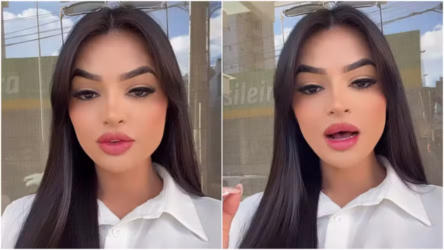 Influenciadora elevador