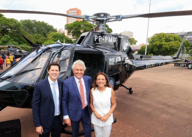 Novos helicópteros policias Goiás