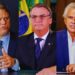 Tarcísio, Bolsonaro e Caiado | Foto: Reprodução