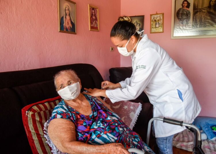 vacinação em casa Aparecida de Goiânia