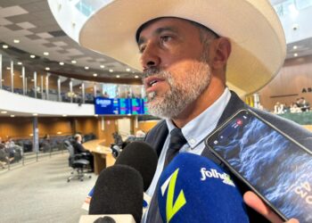 Deputado estadual Amauri Ribeiro | Foto: Dayrel Godinho / Folha Z