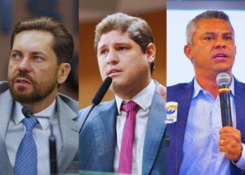 Bruno Peixoto, Lucas Calil e Denes | Foto: Reprodução