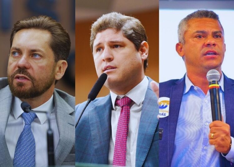 Bruno Peixoto, Lucas Calil e Denes | Foto: Reprodução