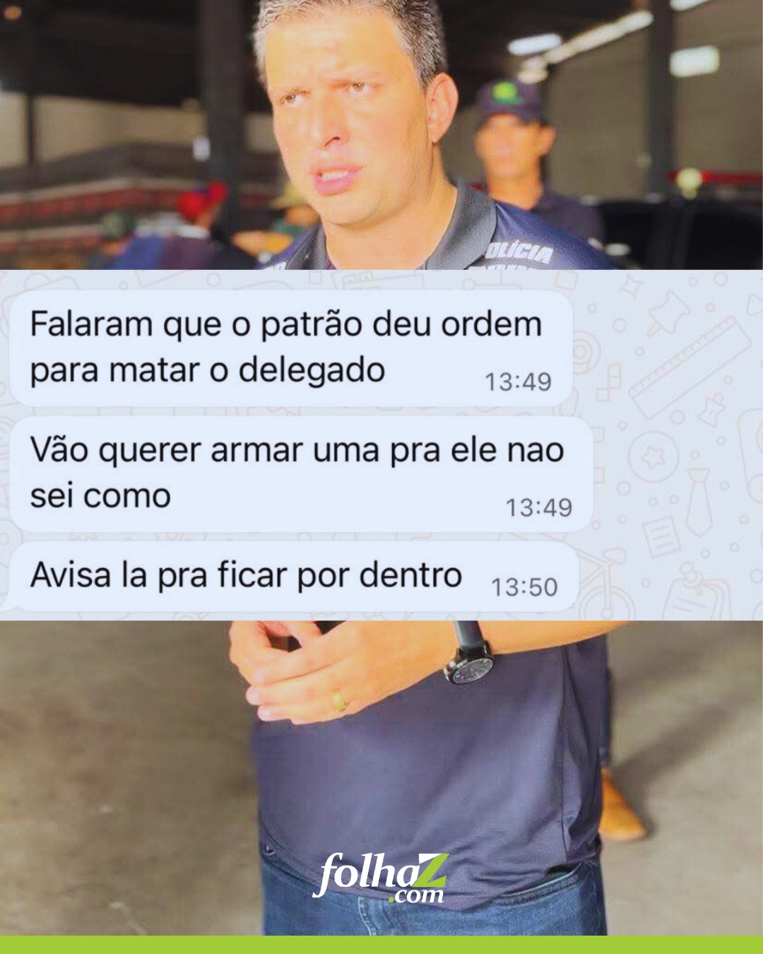 Delegado ameaçado em Aparecida de Goiânia 