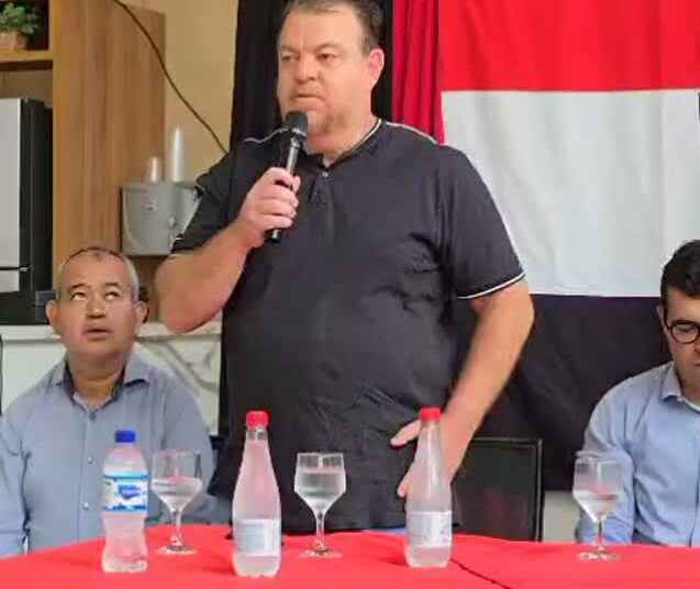 O secretário de Esportes de Jussara, Washington Alves | Foto: Reprodução / Redes sociais