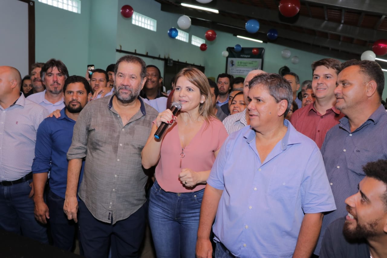 Carlos Lupi, Flávia e George Morais