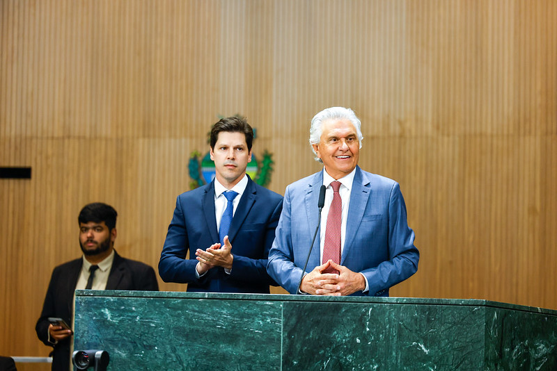 Daniel Vilela e Ronaldo Caiado
