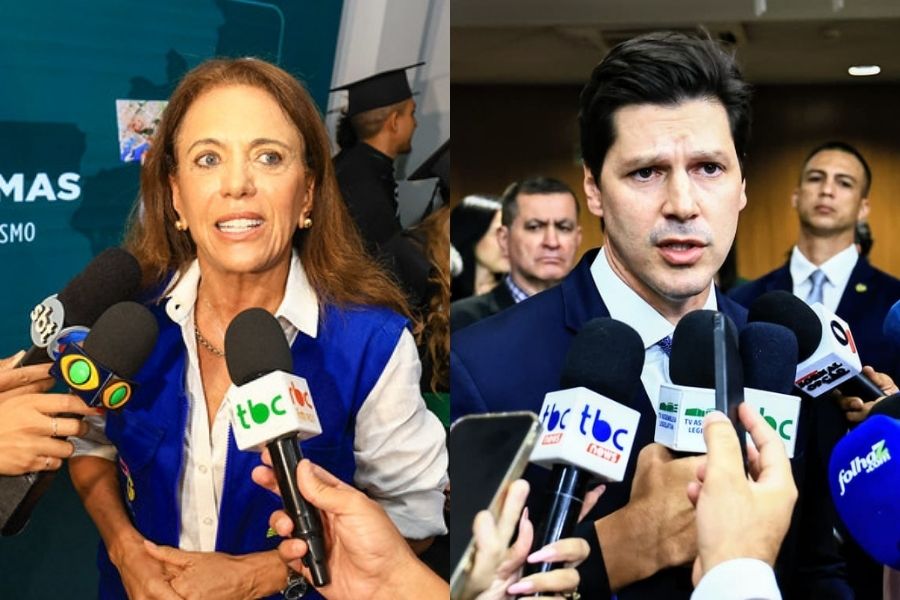 Gracinha Caiado e Daniel Vilela 