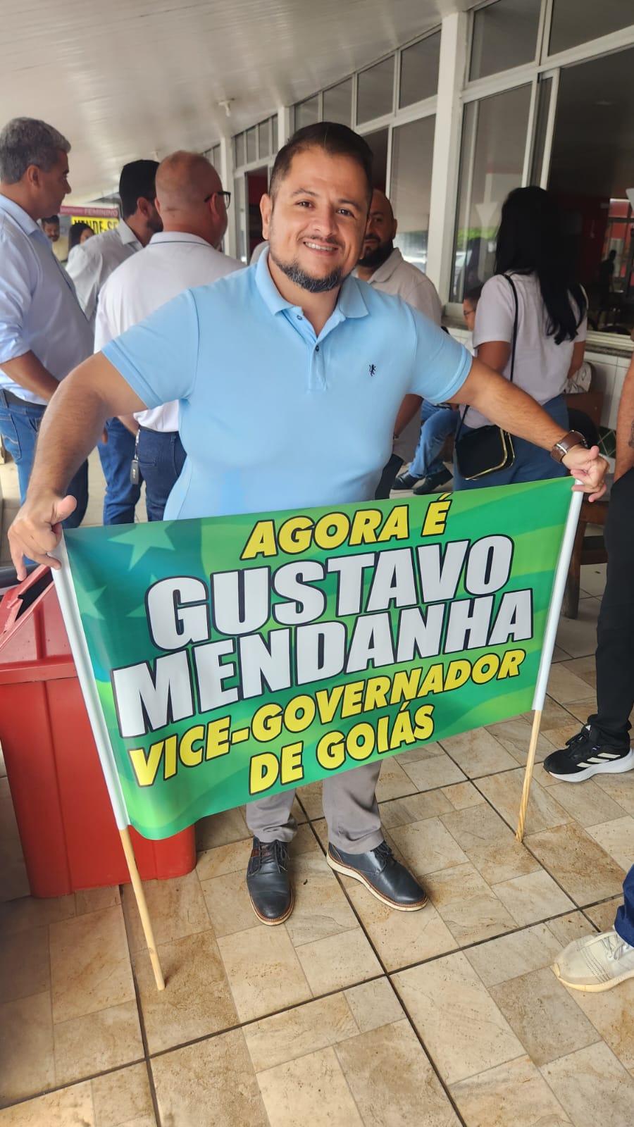 Gustavo Mendanha vice de Daniel vilela 