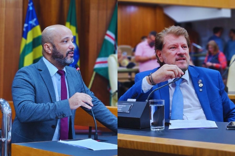 Vereadores Major Vitor Hugo e Willian Veloso