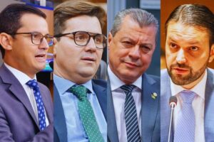 Rafael Gouveia, Henrique César, Daniel Agrobom e Alexandre Baldy