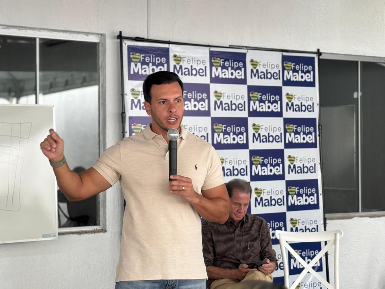 Felipe Mabel pré-candidatura Goiânia