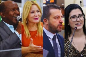 Marlúcio Pereira, Valéria Pettersen, Dr. Gian e Gabriela Rodart | Foto: Reprodução