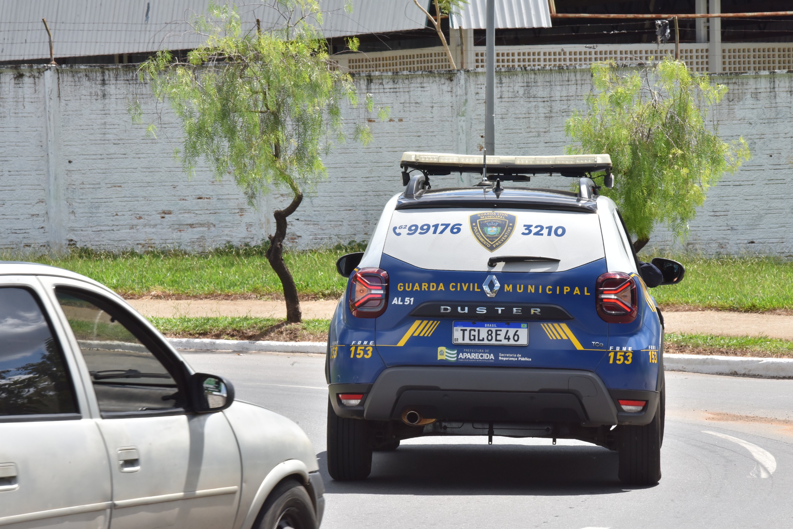 telefones GCM Aparecida de Goiânia 