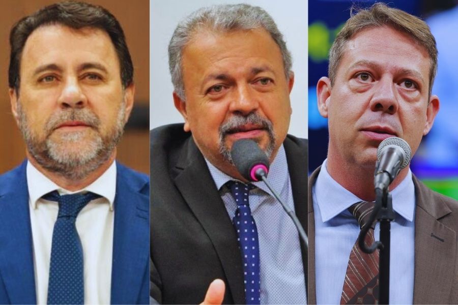 Veter Martins, Elias Vaz e Karlos Cabral | Foto: Reprodução