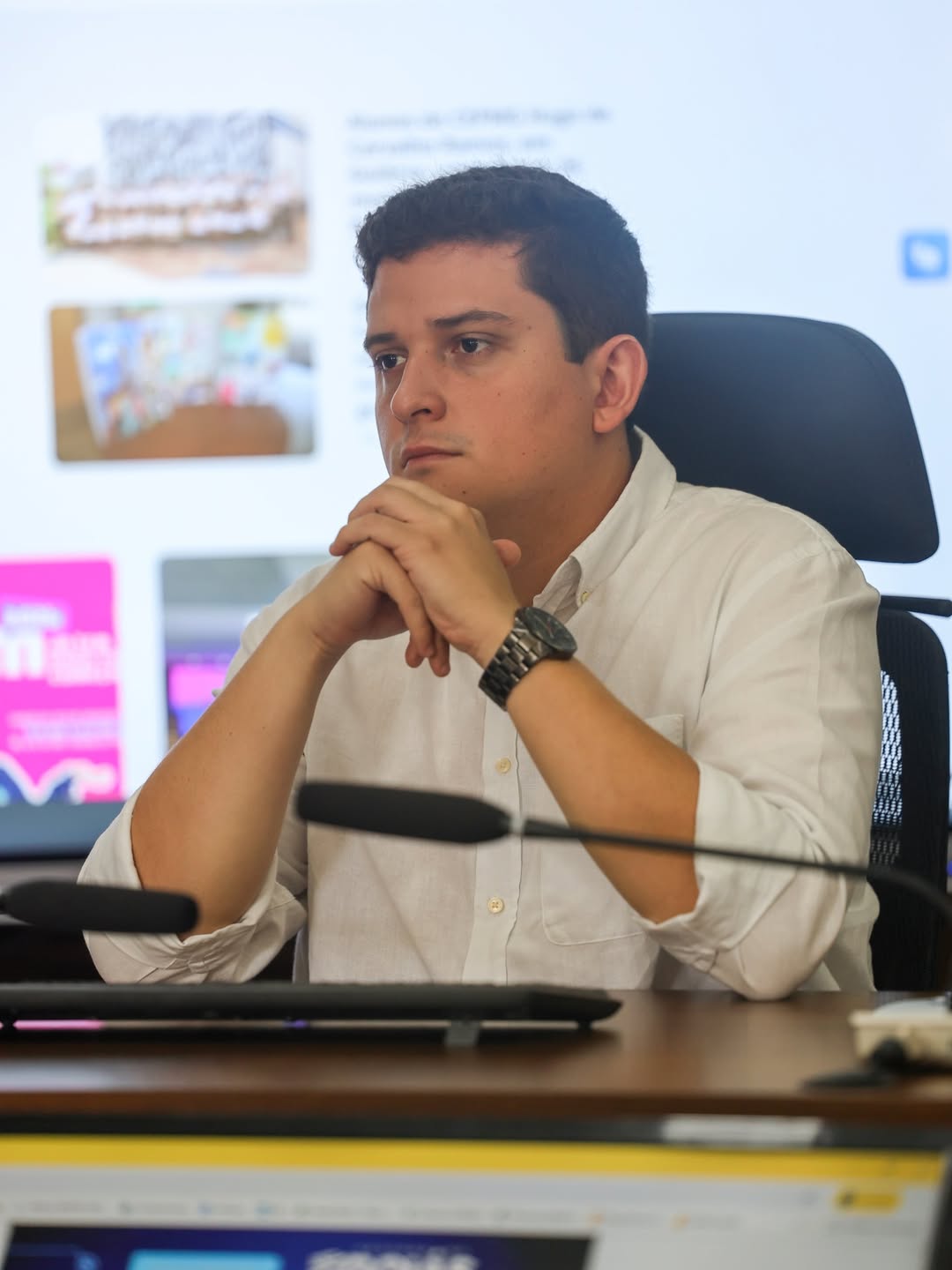Chefe de gabinete da Seduc aguarda Leia após prisão de Zander