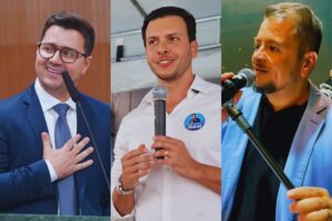 Henrique César, Felipe Mabel e Willian Panda