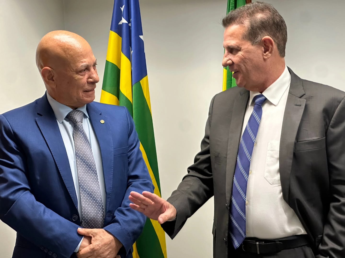 Vanderlan diz que terá apoio de Professor Alcides na disputa ao Senado