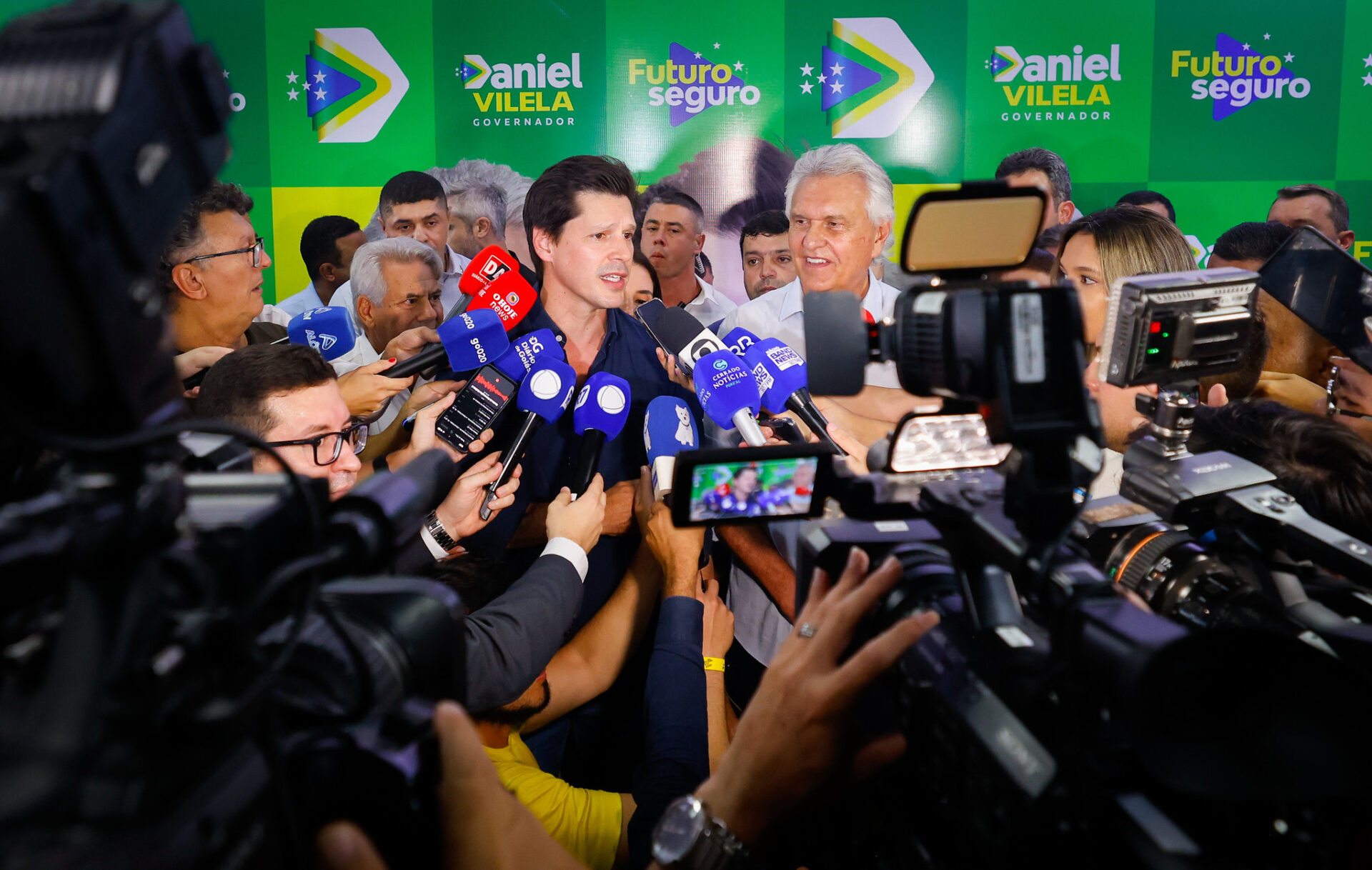 Entrevista coletiva de Daniel Vilela