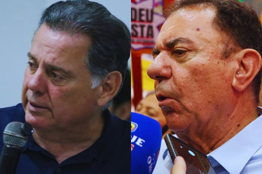 Marconi Perillo e Luis Cesar Bueno